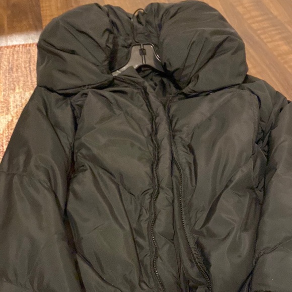 BCBGMaxAzria Jackets & Coats Bcbg Long Puffer Coat With Belt Poshmark